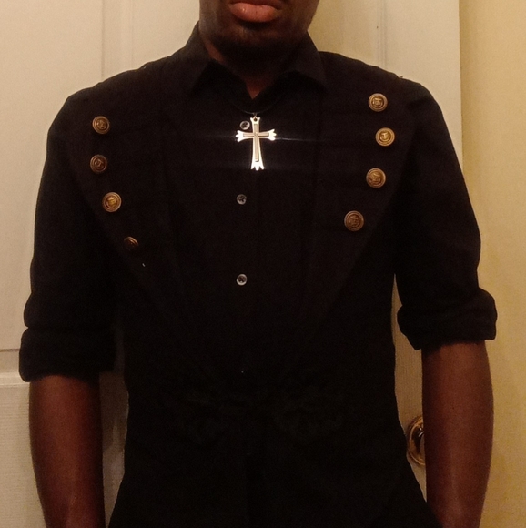 Burleska Miriella Ladies Waist Coat Black Twill 26” - Picture 7 of 8